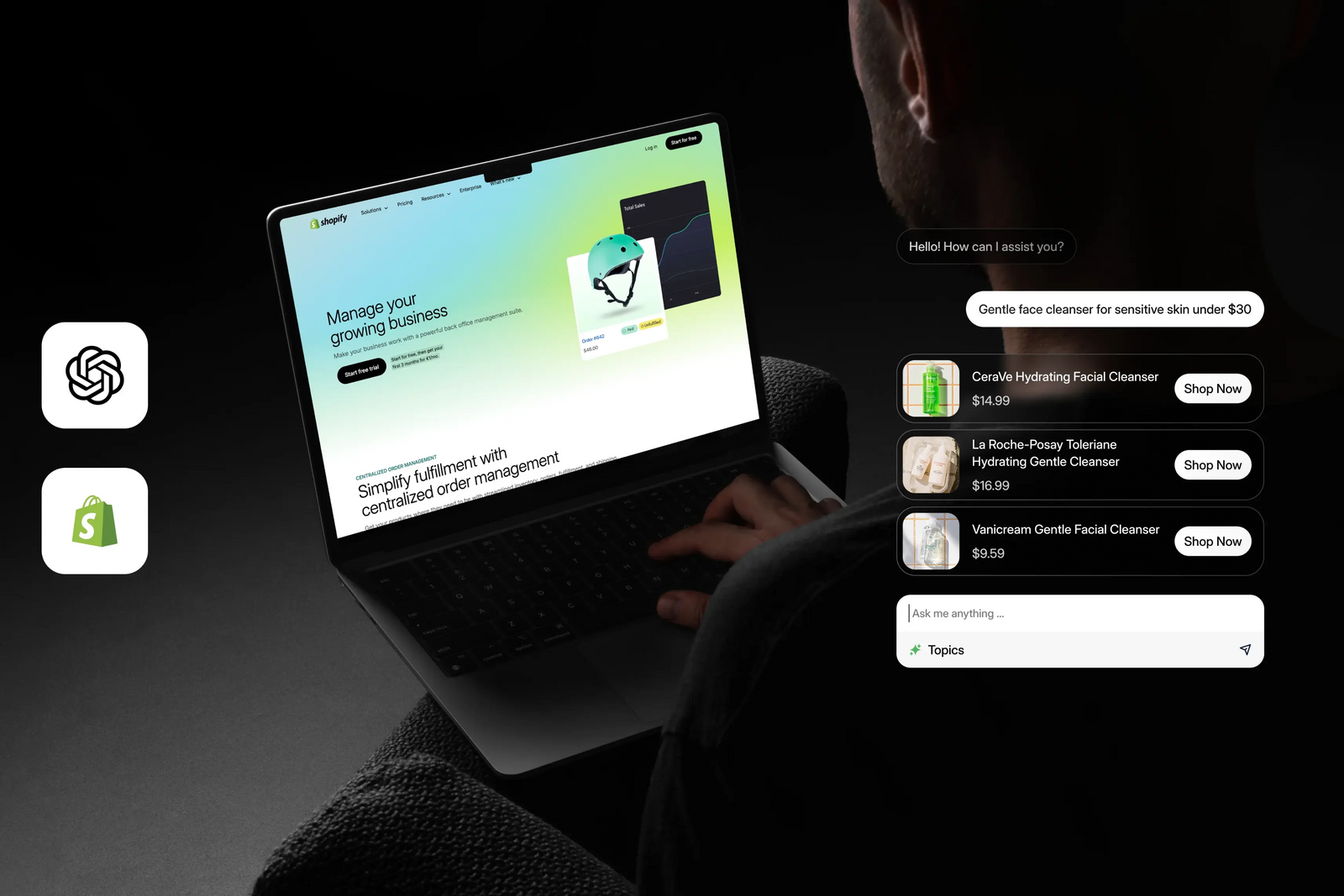 chatgpt for shopify