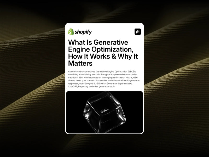  What is Generative Engine Optimization 